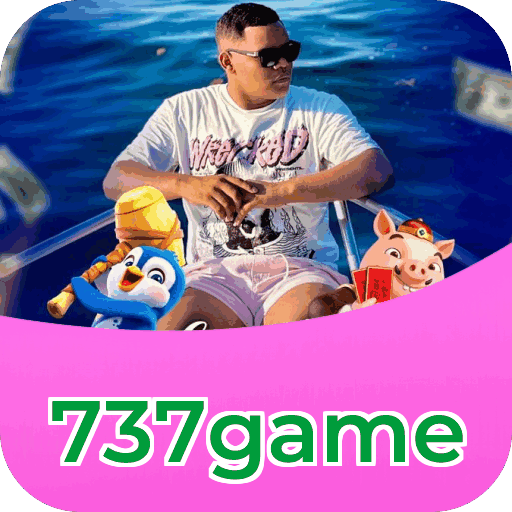 Interface do aplicativo 737game mostrando jogos disponíveis no iOS e Android